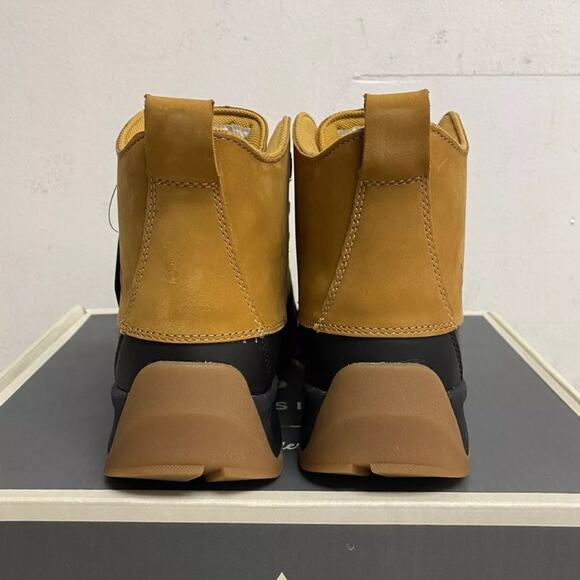 Alpine Mens Full grain leather Tan Gavin Duck Boot Size 11 AD22MCW003 - NEW - Picture 9 of 13